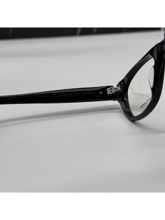 Saint Laurent SL M80 001 Black Cat Eye Women Eyeglasses Authentic NEW main image 4
